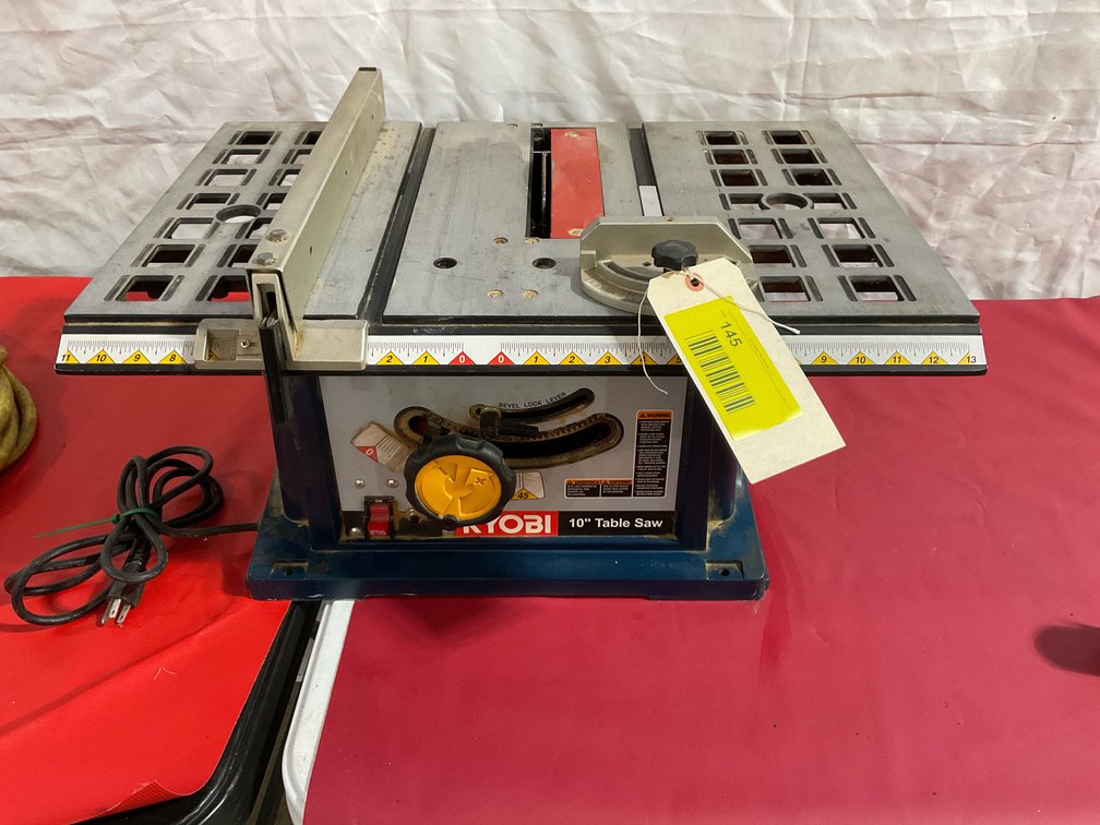 Ryobi 10 inch tablesaw