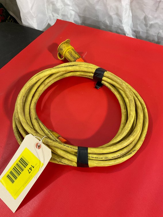 Heavy duty extension cord