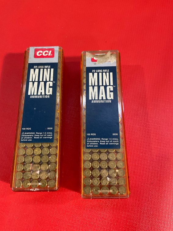 CCI 22 ammo