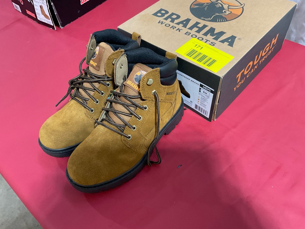 Brand new BRAHMA work boots