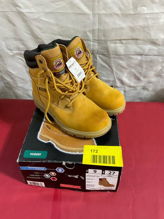 Like new BRAHMA work boots