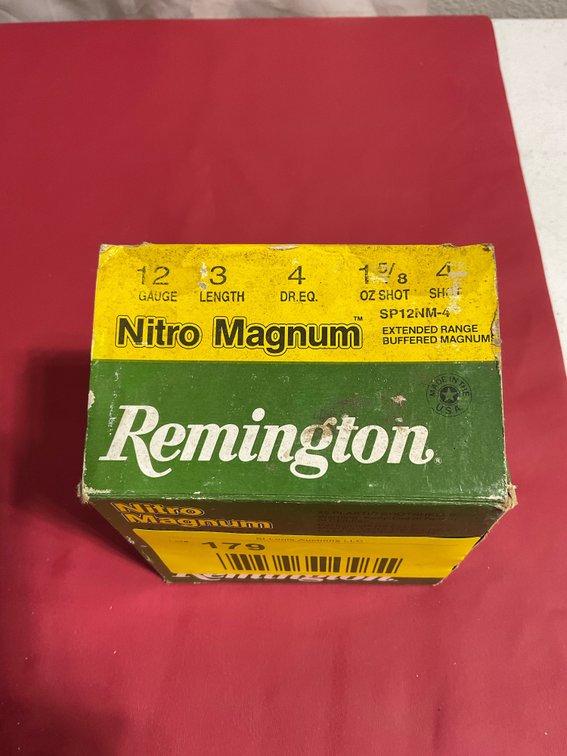 Remington Nitro Magnum 12 gauge ammo