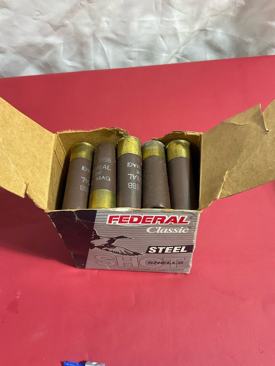 Federal 12 gauge steel shot
