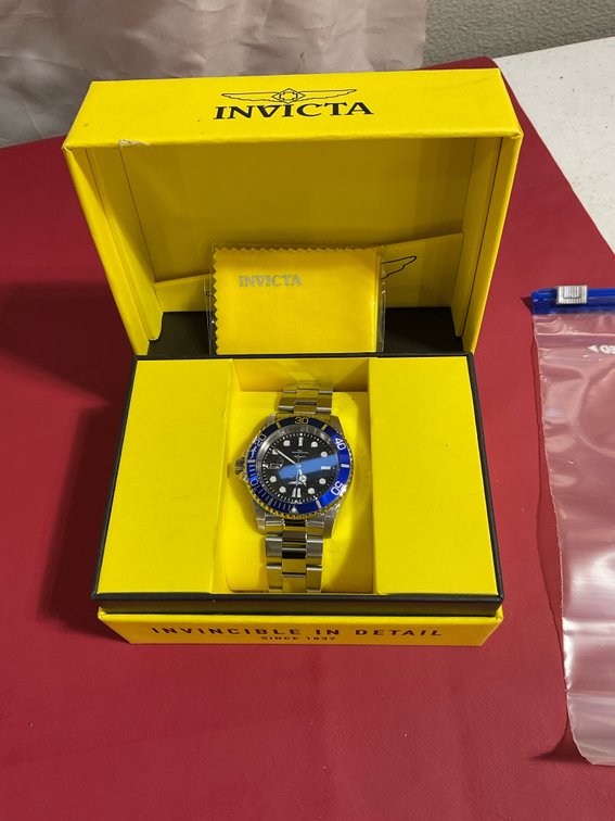 New INVICTA watch