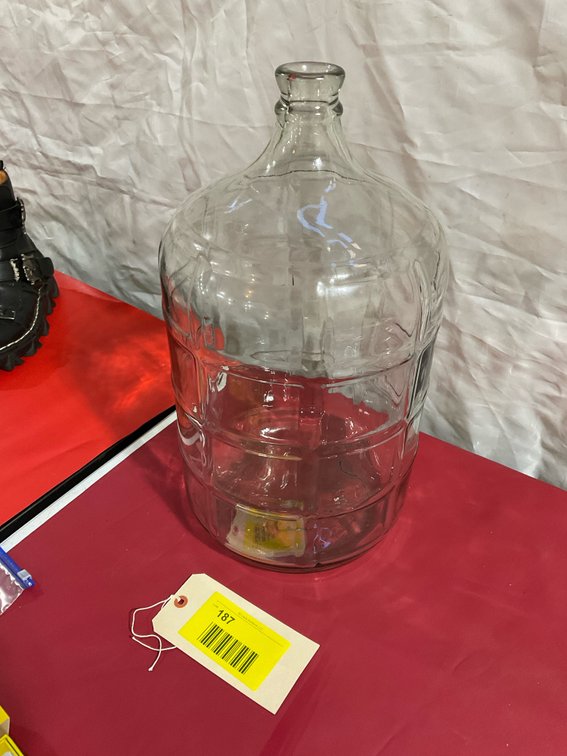 5 gallon wine carboy cork neck