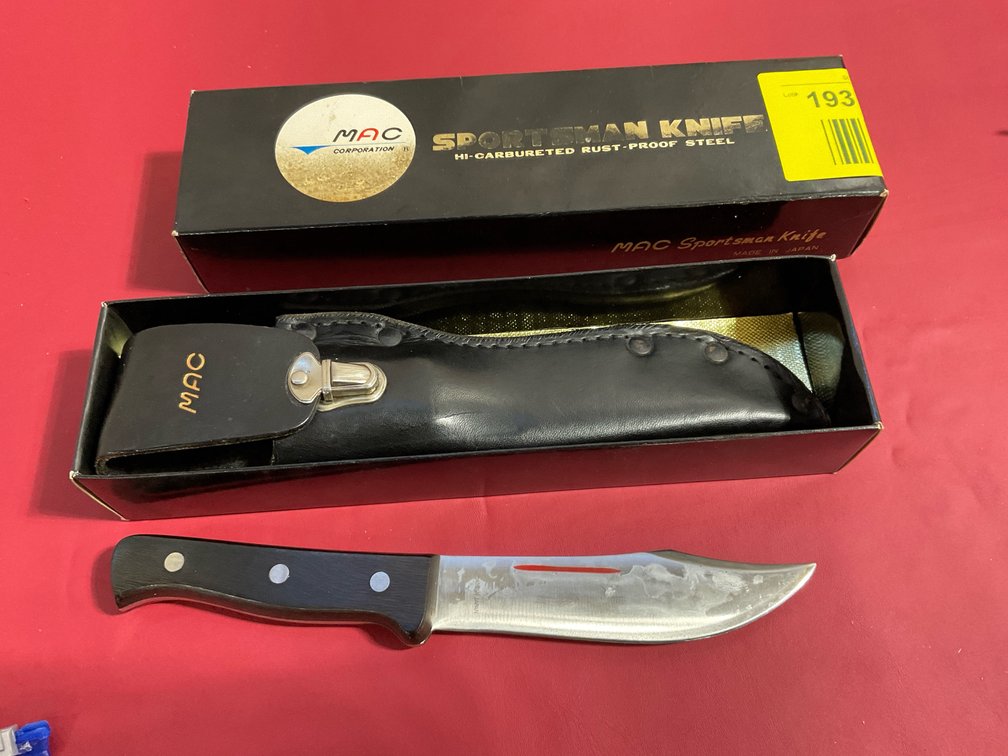 Mac sportsman's knife