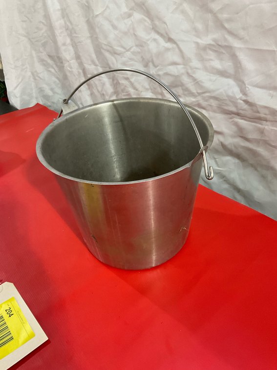 Stainless steel pail