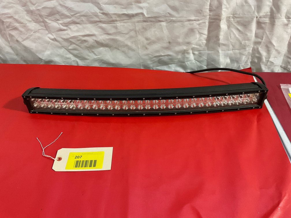 LED curved light bar