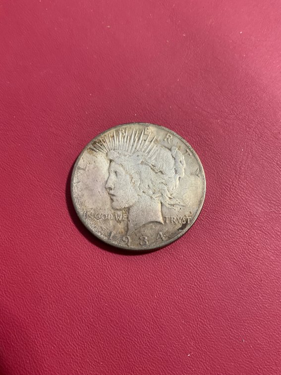 1934 silver dollar