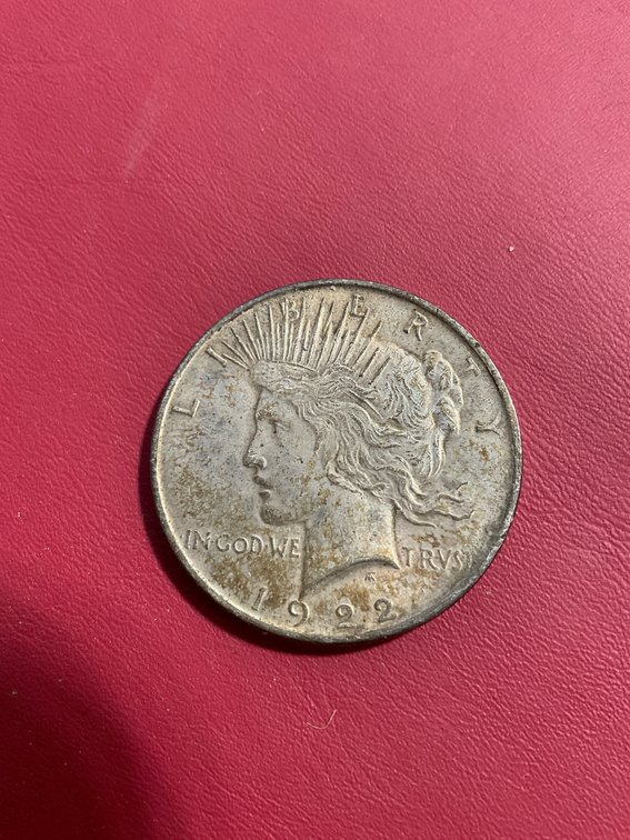 1922 silver dollar