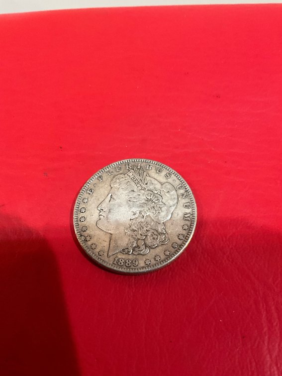 1889 silver dollar