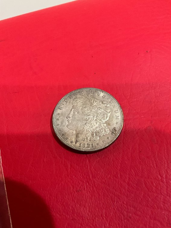 1921 silver dollar