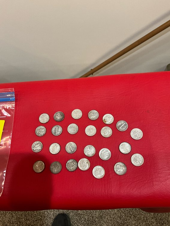1939 to 1960s dimes