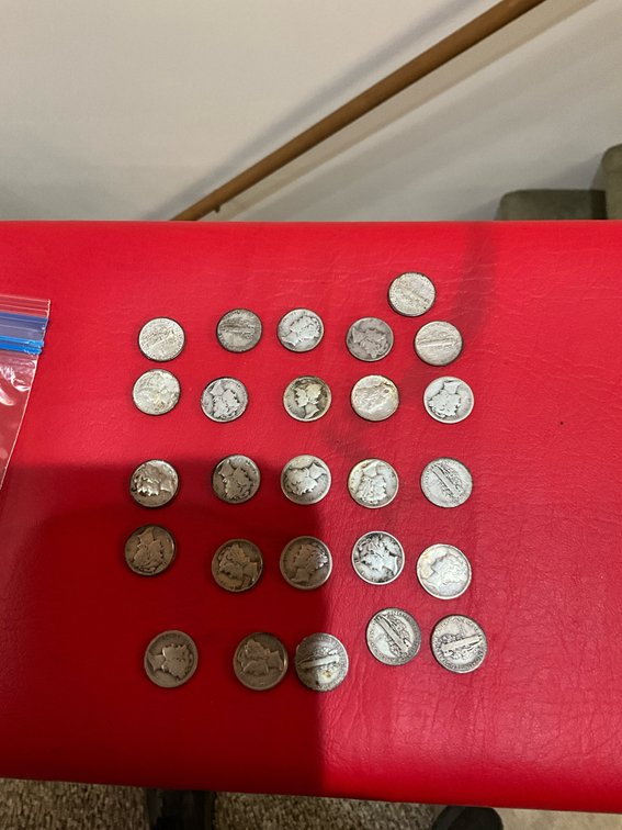 Mercury dimes