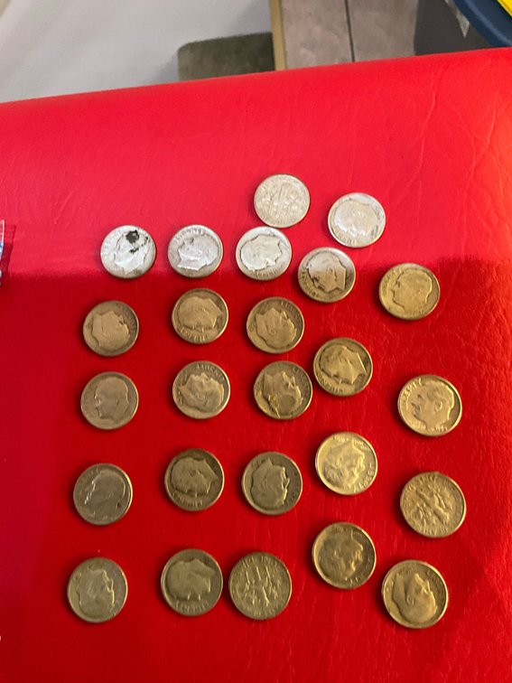 1940s to 1960s dimes
