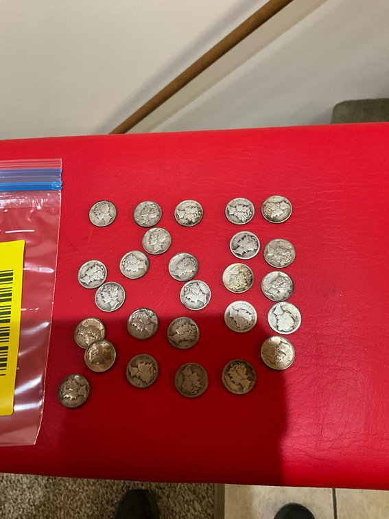 Mercury dimes