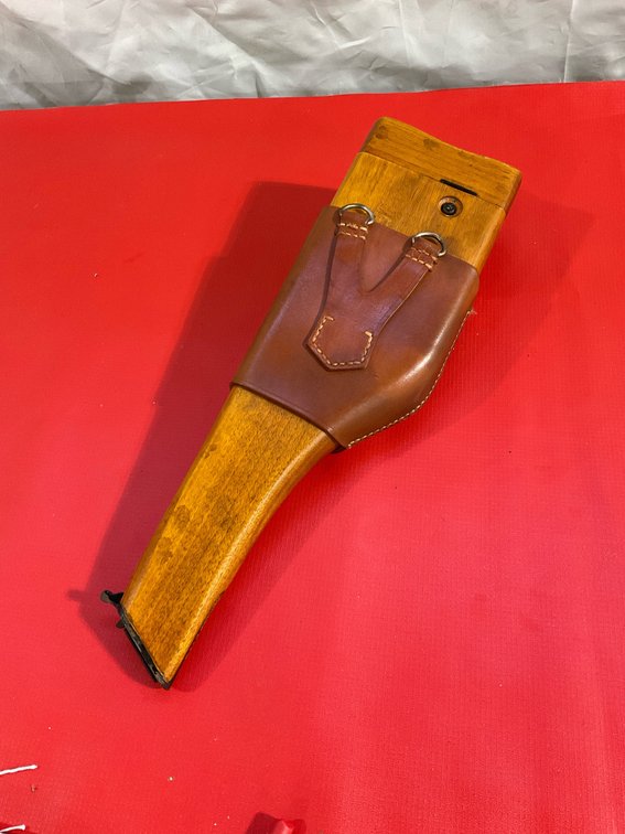 Broom handle gunstock