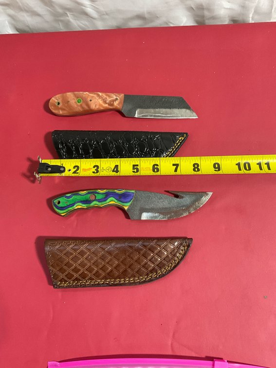 Handmade Damascus knives