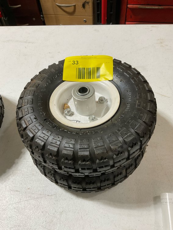 (2) wheel/tires