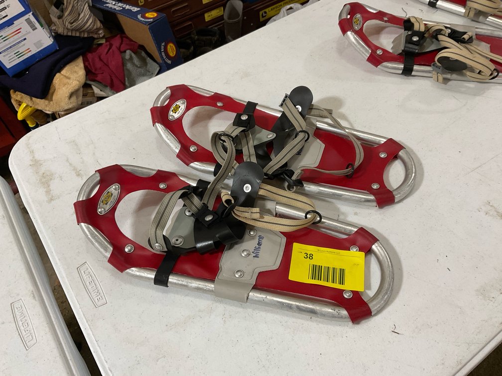 Aluminum snow shoes