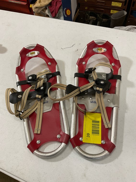 Aluminum snow shoes