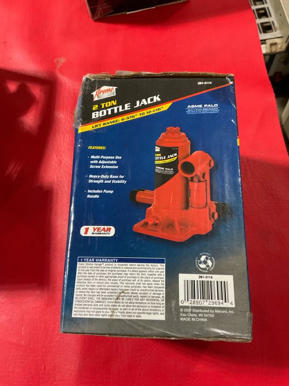 2 ton bottle jack new