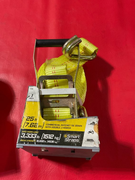 New 25 foot ratchet strap