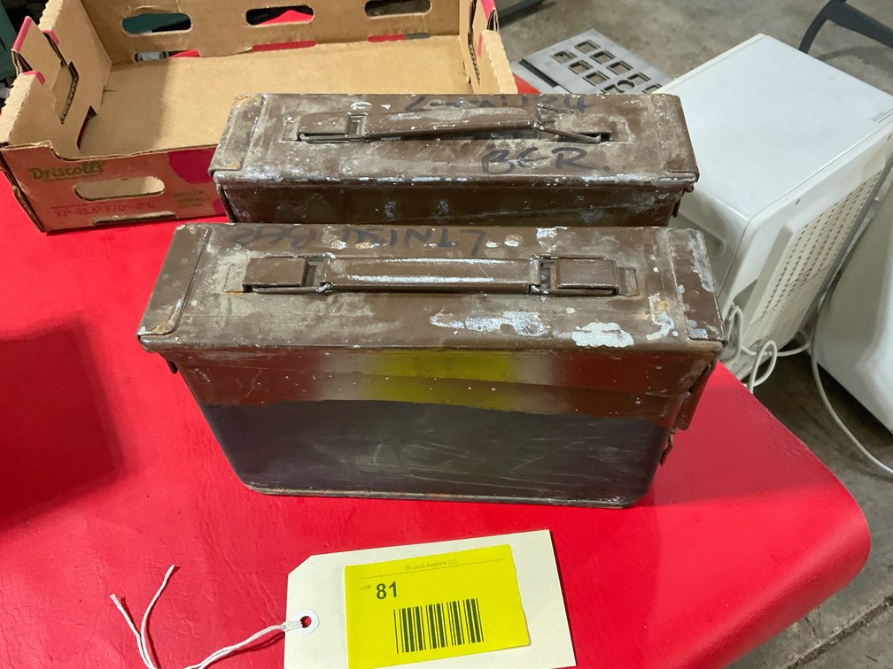 Ammo boxes