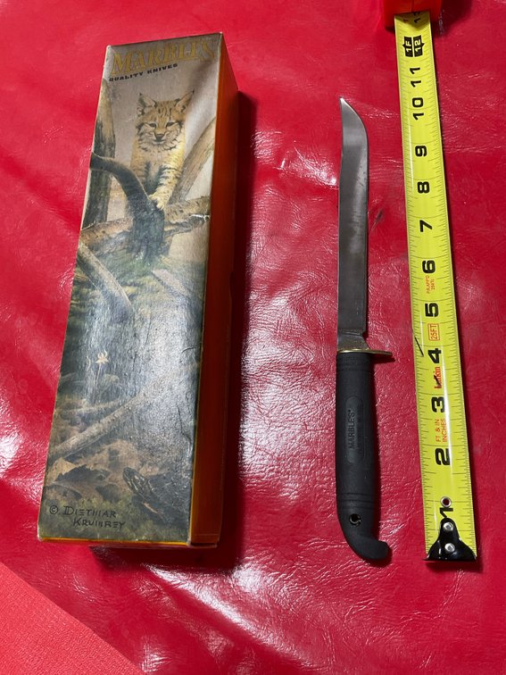 Marbles fillet knife