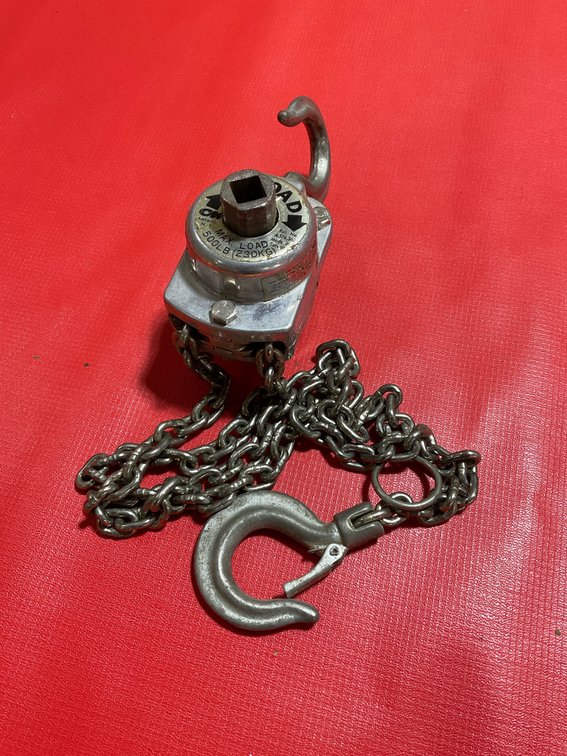 500lb mini chain hoist