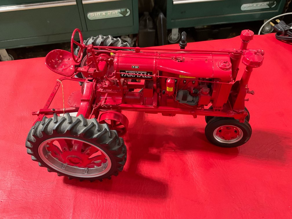 Farmall F-20 diecast tractor
