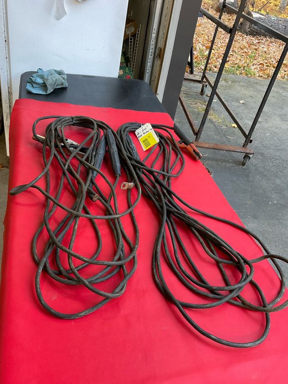 (2) 50' welding leads