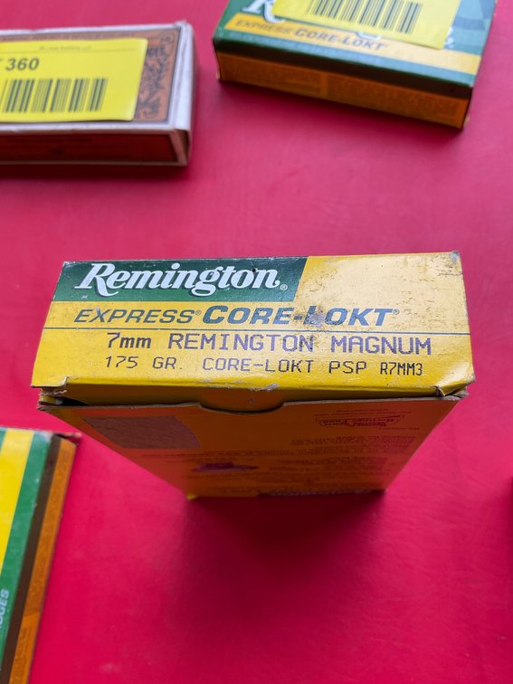 7MM Remington Magnum ammo