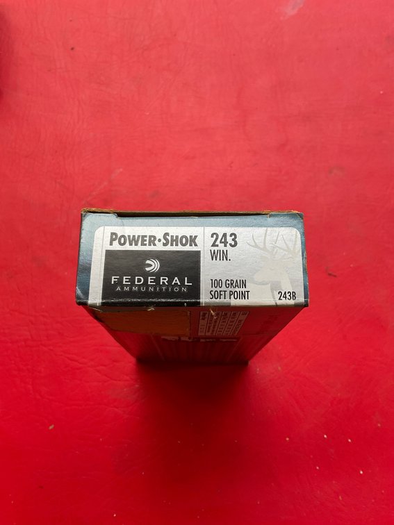Federal 243 ammo
