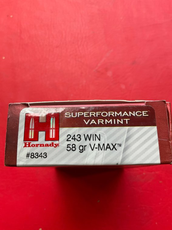 Hornady 243 ammo