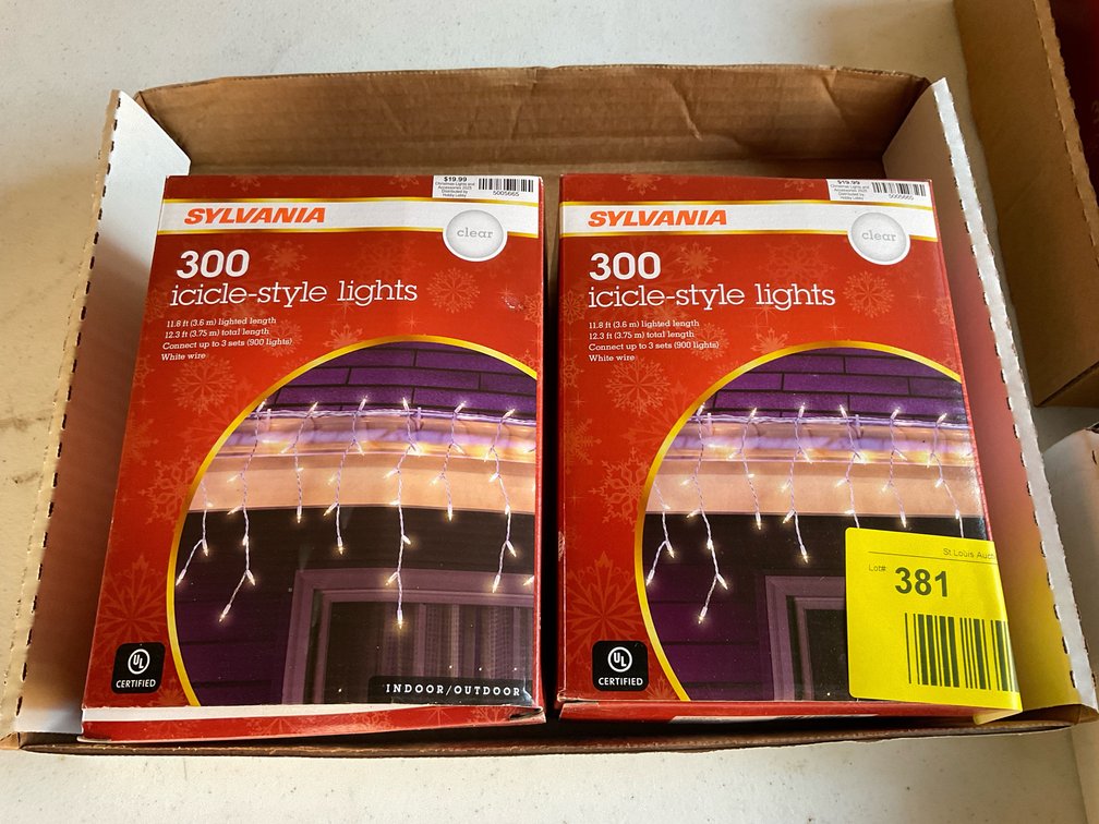 New icicle style lights