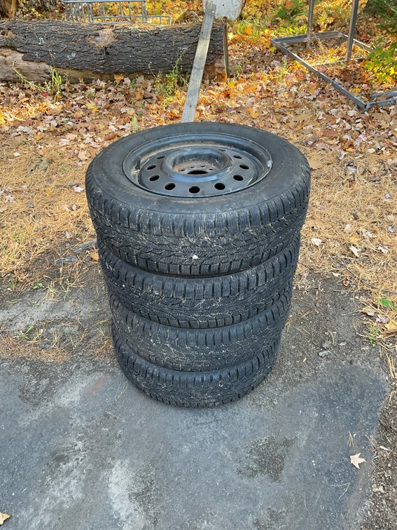Like new Firestone tires/wheels