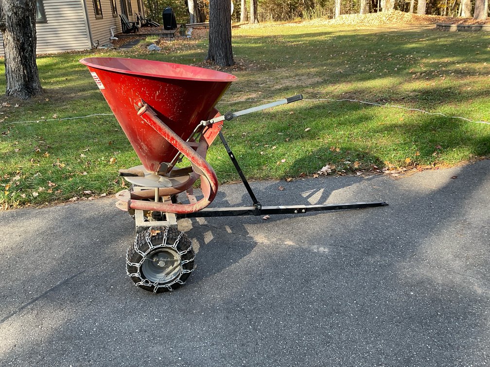 Cosmo heavy duty ATV spreader