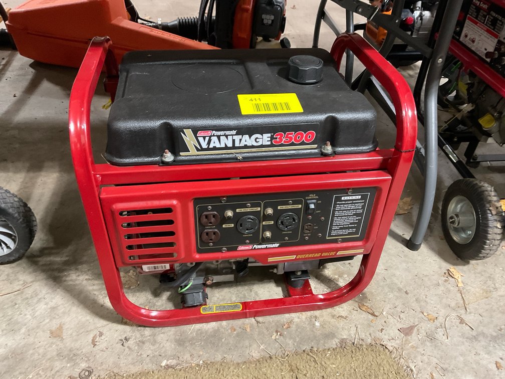 Coleman Powermate Vantage 3500 generator