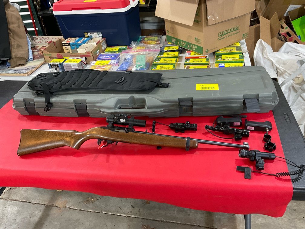 Ruger 10/22 tactical rifle