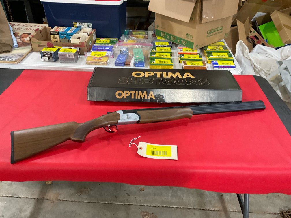 12ga over/under shotgun unfired
