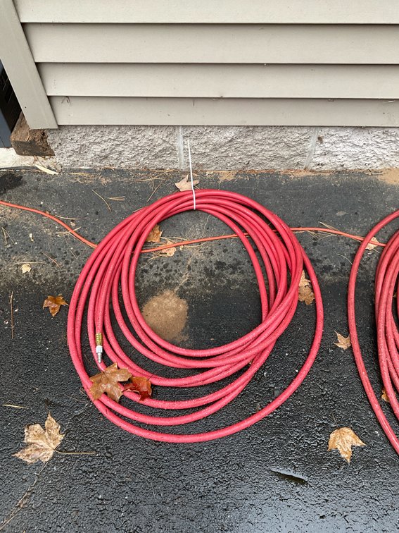 Rubber air hose