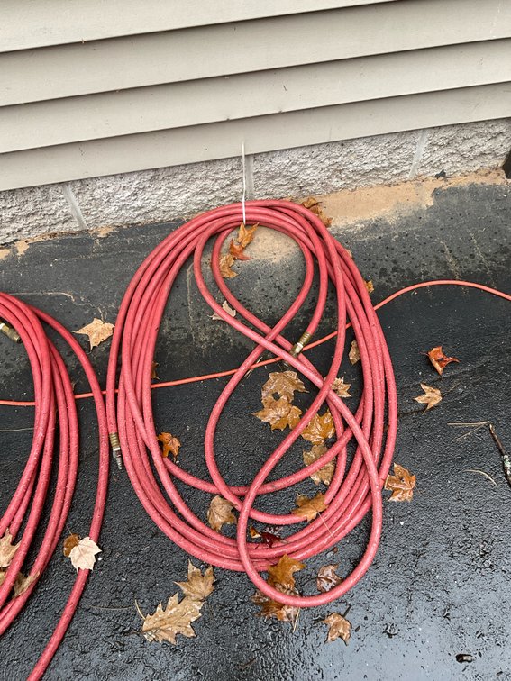 Rubber air hose