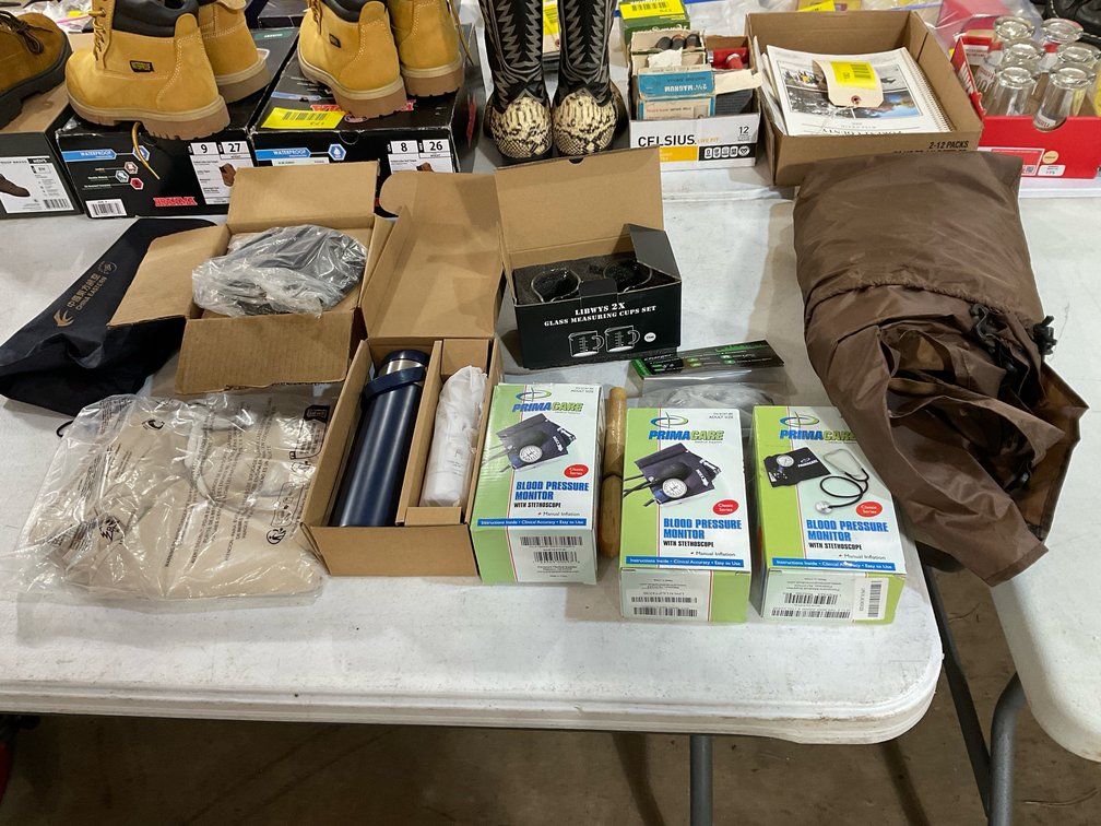 Sunshade, blood pressure monitor, thermos and more