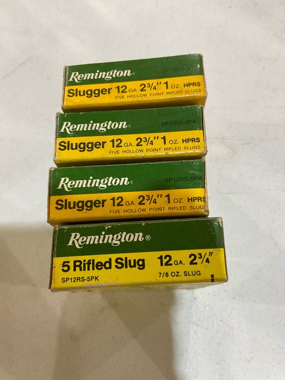 12 gauge slugs