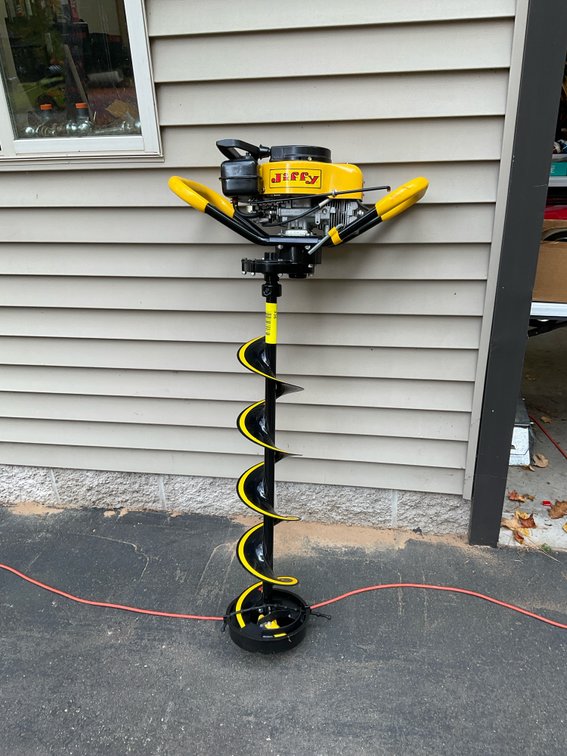 Stealth Jiffy ice auger