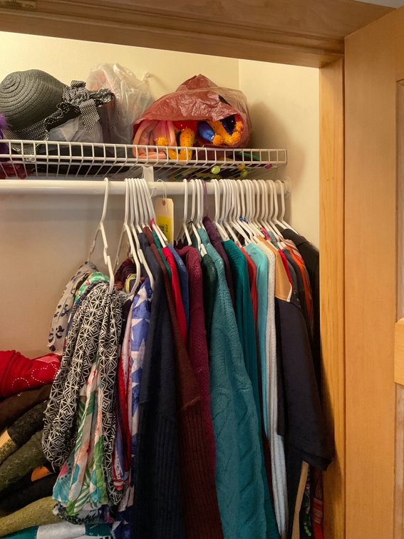 Large amount of sweaters
