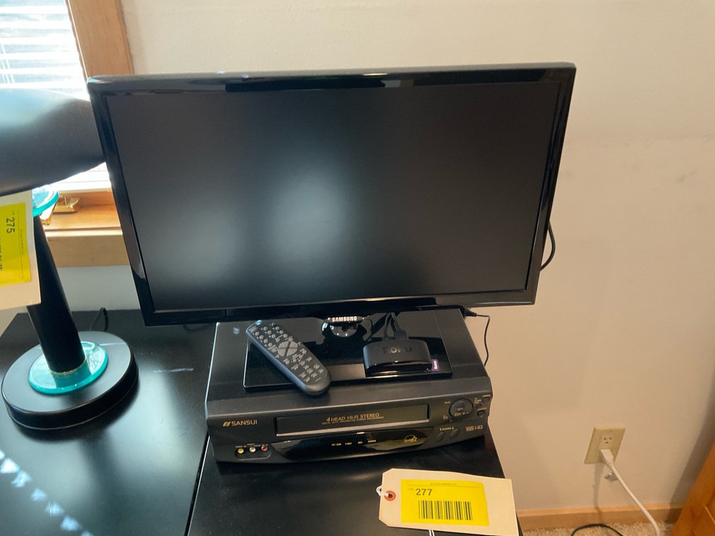 Samsung TV with VCR