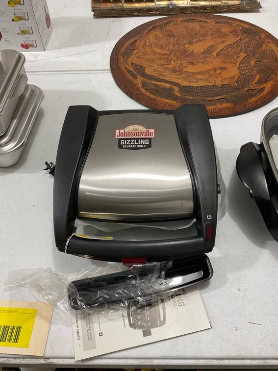 Brand new Johnsonville sausage grill