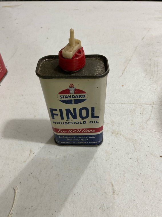 Vintage Standard Finol household oil